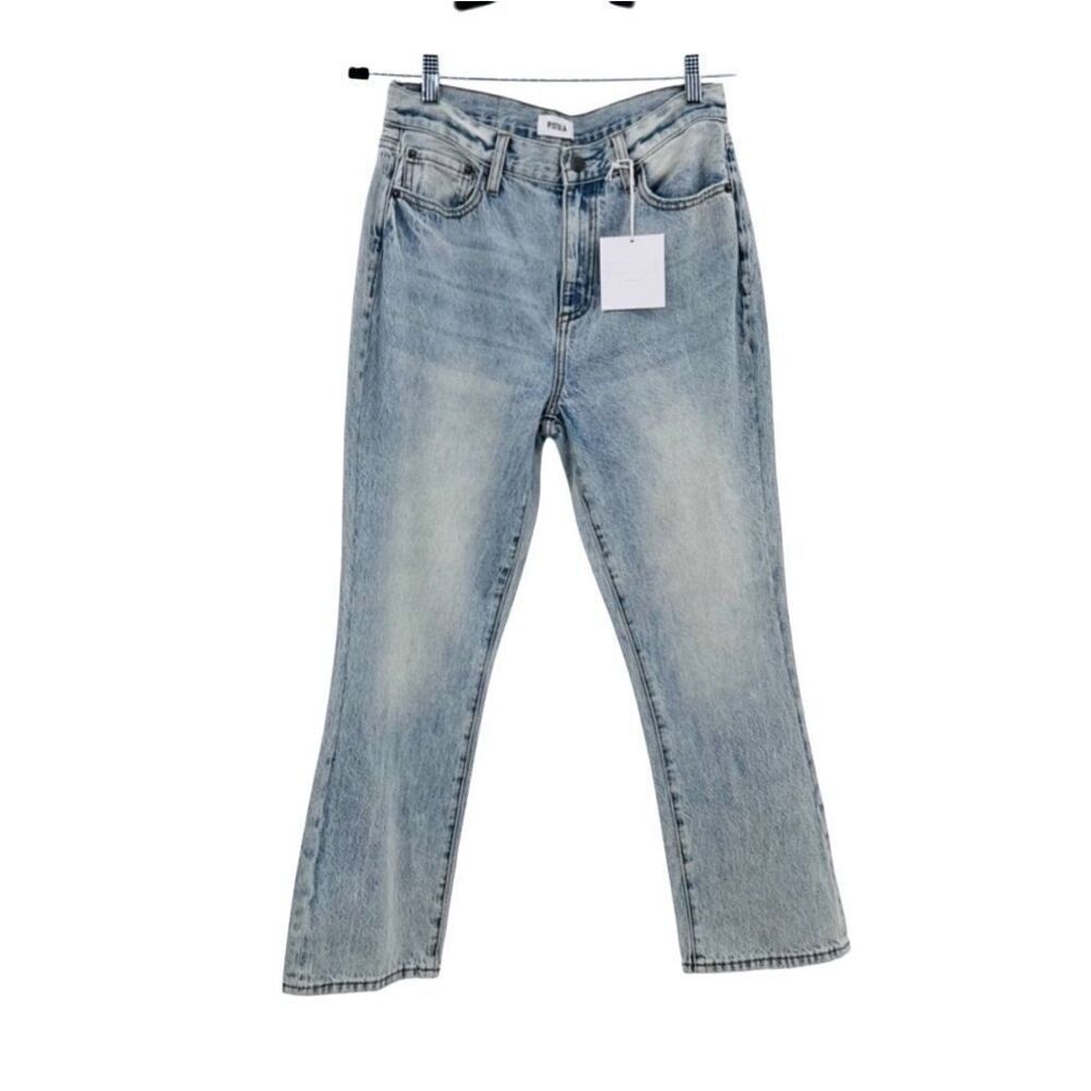 NWT Pistola Jeans High Rise Cropped Boot Blue Size 27